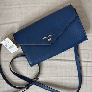 Michael Kors Navy Crossbody Bag